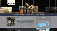 Desktop Screenshot of divadlo-arena.cz